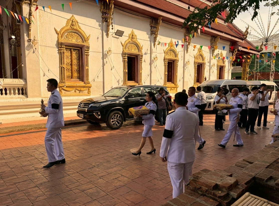 title - ส.ป.ก. แพร่ เข้าร่วมพิธีถวายน้ำสรงพระราชทาน ถวายผ้าพระราชทานห่มองค์พระ งานประเพณีไหว้พระพุทธโกศัยศิริชัยมหาศากยมุนี